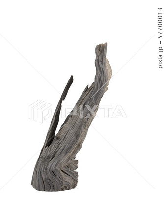 Carved sculpture of bog oak on a white background. Carved sculpture of bog oak on a white background. 57700013