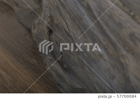 Beautiful texture of old carved stained oak. 57700084