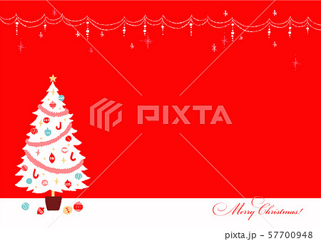 白いクリスマスツリー3 白いクリスマスツリー3 57700948