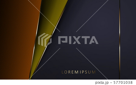 Abstract dark composition with corrugated frames and stripes in a golden hue Abstract dark composition with corrugated frames and stripes in a golden hue 57701038