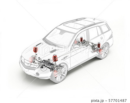 technical drawing car