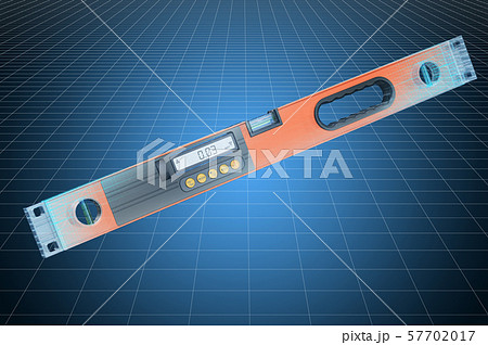3d cad model of digital spirit level 57702017