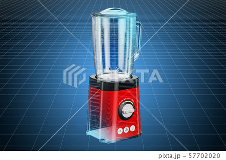 Visualization 3d cad model of blender 57702020
