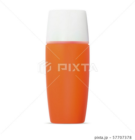Sunscreen Protection Cream Cosmetic Bottle. Vector Sunscreen Protection Cream Cosmetic Bottle. Vector 57707378