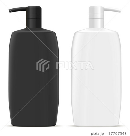 Dispenser Pump Bottle. Cosmetic Hair Shampoo Jar Dispenser Pump Bottle. Cosmetic Hair Shampoo Jar 57707543