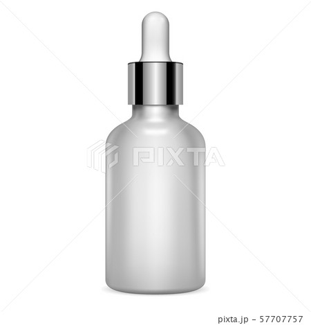 Dropper Serum Bottle. Essential Vial 3d Mockup. 57707757