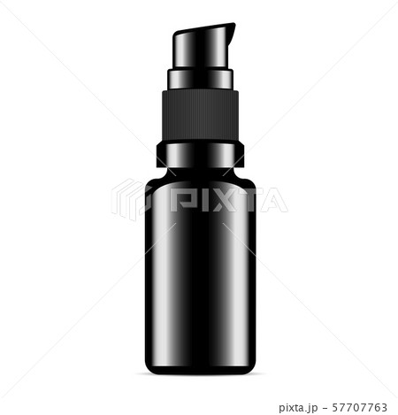 Serum Bottle. Black Foundation or Collagen Vial. 57707763