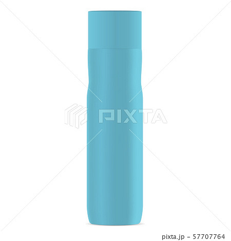 Deodorant Spray Bottle. Blue Aerosol Tube Mockup. 57707764