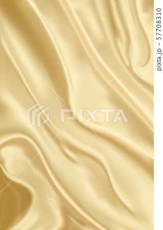 Folds Silk Background. Cloth Drapery. Fabric Curve 57708310