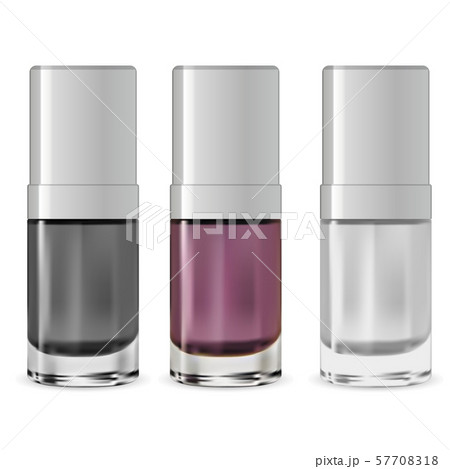 Nail Polish Bottle. Serum Container. Vector Design Nail Polish Bottle. Serum Container. Vector Design 57708318