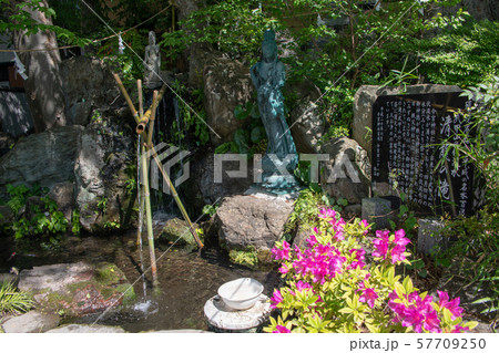 秩父今宮神社 境内 青龍の滝 秩父今宮神社 境内 青龍の滝 57709250