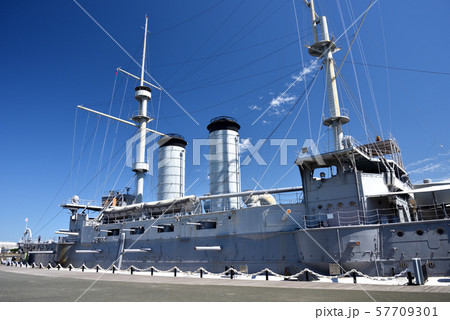 三笠公園の戦艦三笠 57709301