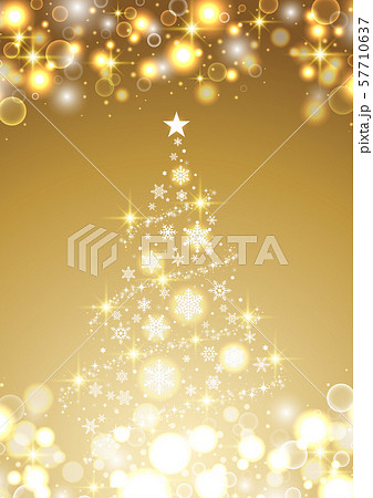 クリスマスツリー10のイラスト素材