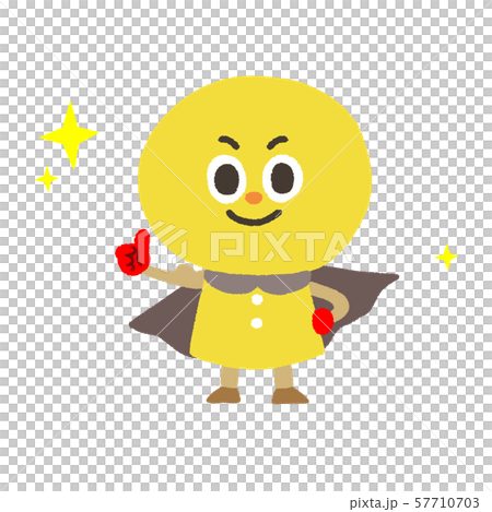 goodポーズ 善玉菌 手描き風 キャラクターイラスト goodポーズ 善玉菌 手描き風 キャラクターイラスト 57710703