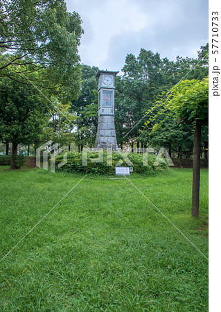 岩槻城址公園　からくり時計　さいたま市 57710733