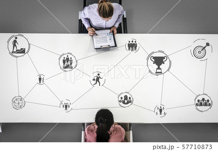 Achievement and Business Goal Success Concept. 57710873