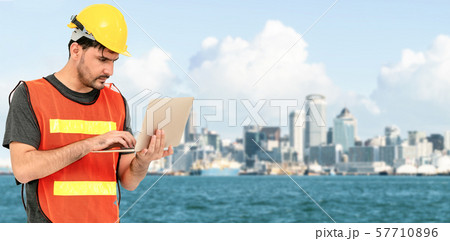 Engineering people solution service concept. 57710896
