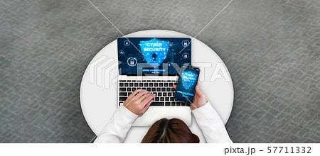 Cyber Security and Digital Data Protection Concept 57711332