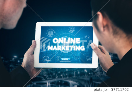 Marketing of Digital Technology Business Concept Marketing of Digital Technology Business Concept 57711702