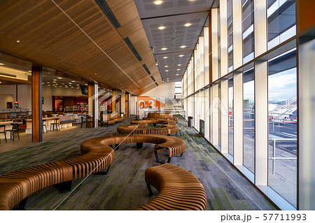 Terminal of Hobart airport in Tasmania, Australia. 57711993