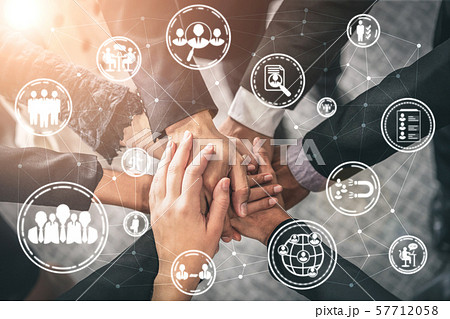 Human Resources and People Networking Concept. Human Resources and People Networking Concept. 57712058