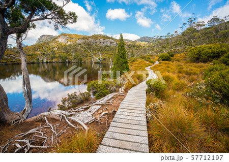 Landscape of Cradle mountain Tasmania, Australia. Landscape of Cradle mountain Tasmania, Australia. 57712197