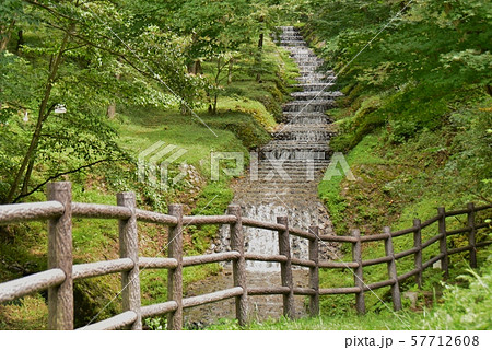牛伏川フランス式階段工 牛伏川フランス式階段工 57712608