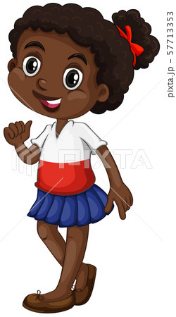 Cute happy smiling child isolated on white 57713353