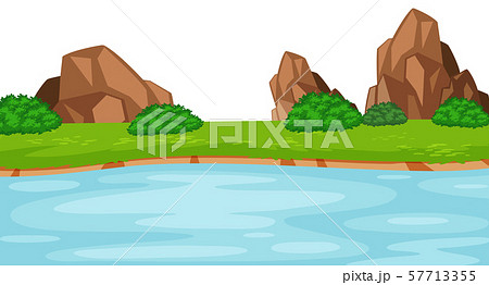 Natural environment lanscape scene 57713355