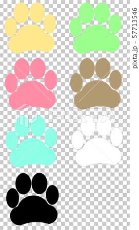 いぬ肉球セット 57713546