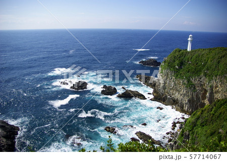 足摺岬　四国最南端の岬 57714067