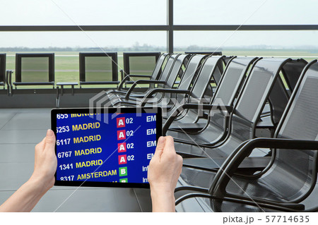 Air travelers concept 57714635