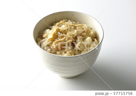 シラスと油揚げの炊き込みご飯 57715756