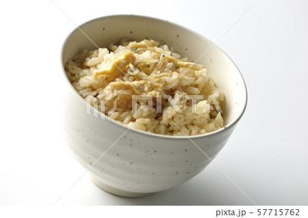 シラスと油揚げの炊き込みご飯 57715762