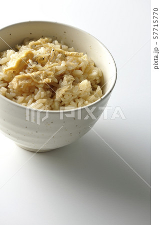 シラスと油揚げの炊き込みご飯 57715770