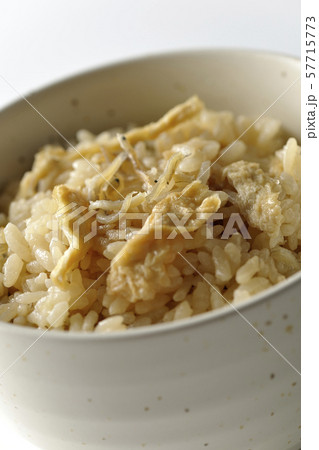 シラスと油揚げの炊き込みご飯 57715773