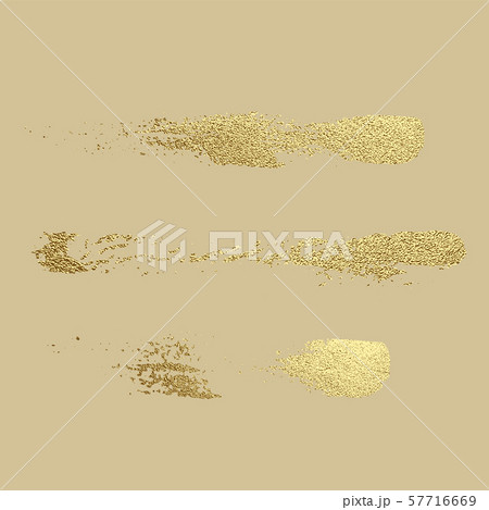 Vector gold paint stroke. Abstract gold glittering Vector gold paint stroke. Abstract gold glittering 57716669