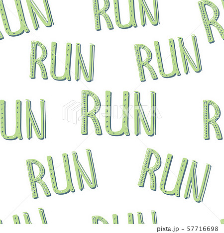 Run motivation background. Seamless sport pattern. Run motivation background. Seamless sport pattern. 57716698