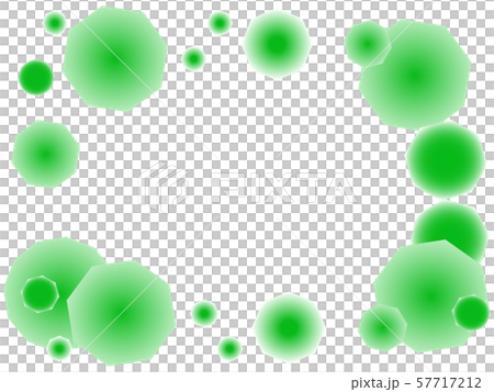 ふんわりソフトグリーン八角形 57717212