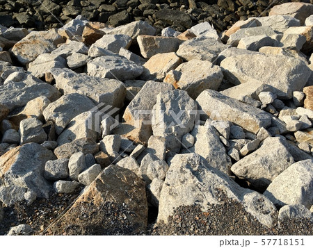 Background texture of white big rock, stone of reef coast Background texture of white big rock, stone of reef coast 57718151