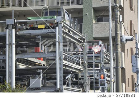 立体 機械式駐車場  立体 機械式駐車場  57718831