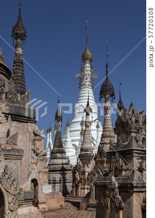 Kakku Buddhist Temple in Shan State in Myanmar 57720108