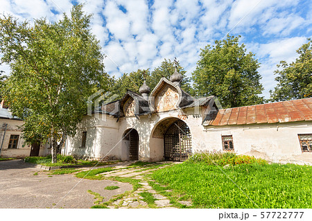 Gate of Znamensky Cathedral in Veliky Novgorod, 57722777
