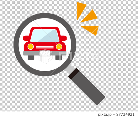 Car car driving magnifying glass assessment search 57724921