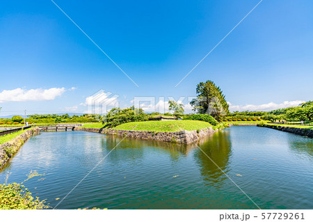 北海道の夏 函館 特別史跡 五稜郭跡 57729261