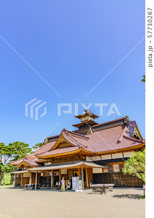 北海道の夏 函館 特別史跡 五稜郭跡 箱館奉行所 57730267
