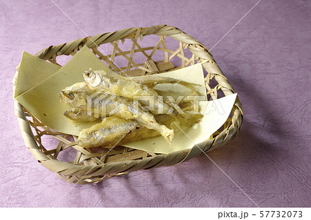 わかさぎの天ぷら 57732073