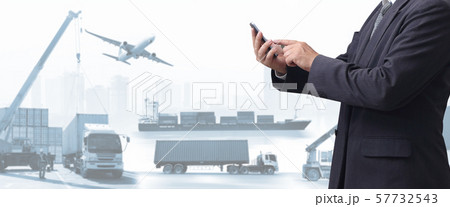 import export business and transportation 57732543