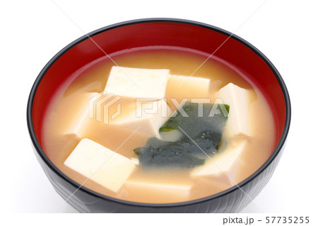 味噌汁　豆腐 57735255