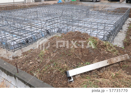 住宅建築の現場 57735770